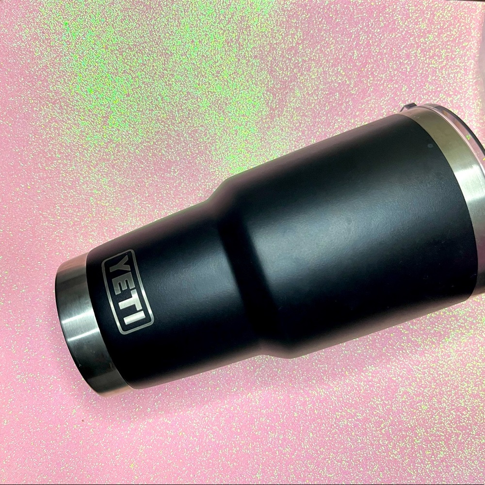 Black Yeti Drink Tumbler ON HOLD